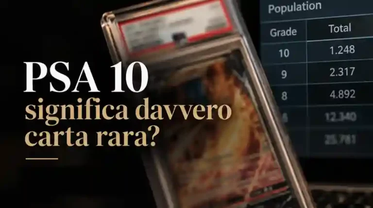PSA 10 significa davvero carta rara? Come leggere la Population Report